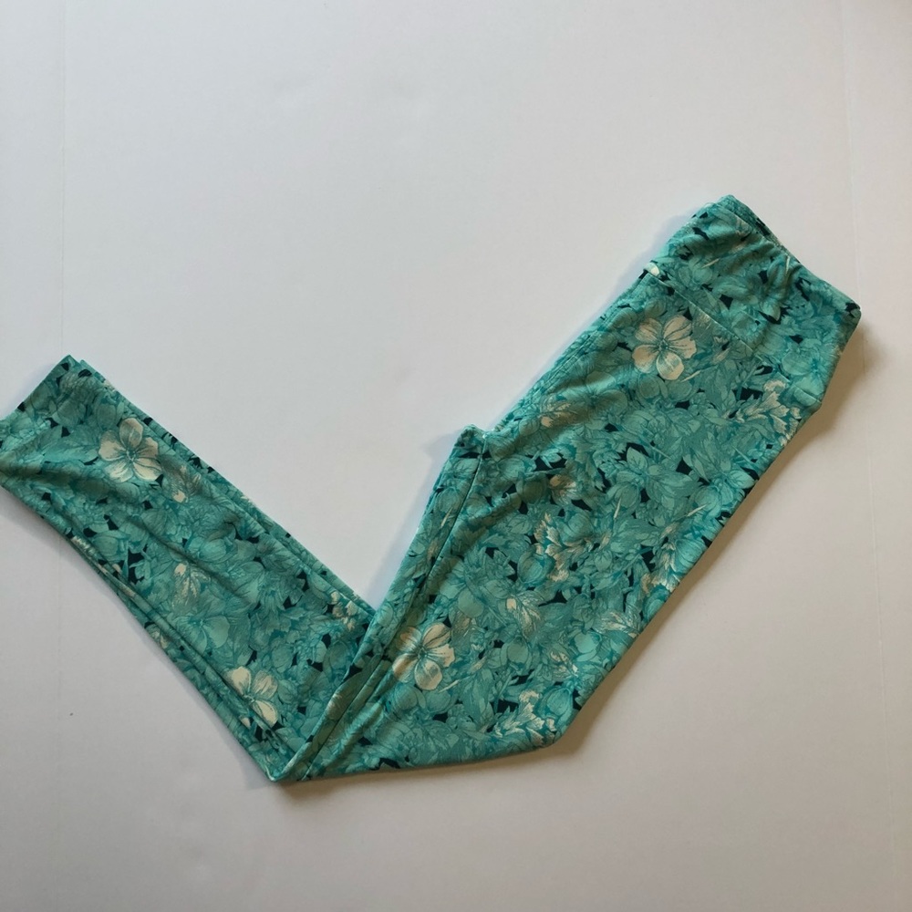 Floral LulaRoe One Size Leggings
